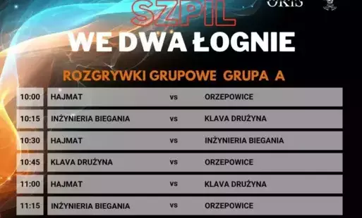 Zdjęcie do SZPIL WE DWA ŁOGNIE - JUŻ W NAJBLIŻSZĄ NIEDZIELĘ