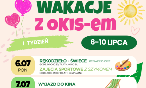 Zdjęcie do WAKACJE z OKiS-em 2026! 